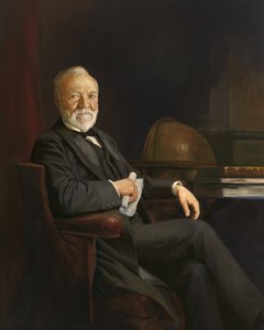 アンドリュー・カーネギー、c。 1905年。 作： Unbekannt