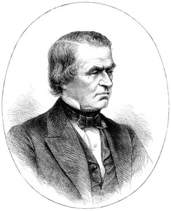 アンドリュージョンソン、アメリカ合衆国第16代大統領、c1880 作： Unbekannt