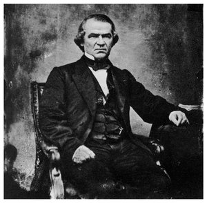 アンドリュージョンソン、17歳のアメリカ合衆国大統領、1860年代1955