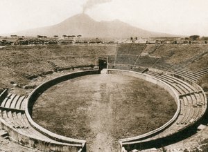 アンフィテアトロ、ポンペイ、イタリア、c1900年代 作： Unbekannt