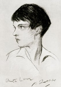Anita Loos 1888-1981、アメリカの脚本家、脚本家、作家、20世紀初頭 作： Unbekannt
