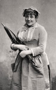 アンナジュディック、フランスのコミック女優、1875 作： Unbekannt