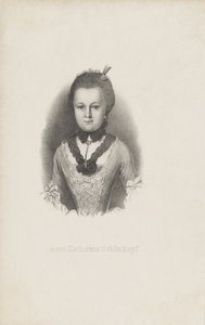 アンナカタリーナケッチェンシェーンコプフ1746〜1810年、1820年頃。 作： Unbekannt