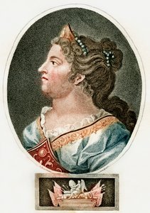 アン、イギリスの女王、c1796 作： Unbekannt