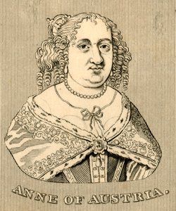 オーストリアのアン、1601年-1666年、1830年。 作： Unbekannt