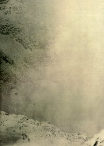 エレバスのクレーターの別の眺め、1908年、1909年。 作： Unbekannt