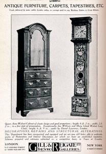アンティーク家具、カーペット、タペストリーなど、1921年 作： Unbekannt