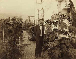 アントン・チェーホフ、ロシアの作家、ヤルタ、クリミア、ロシア、c1900 作： Unbekannt