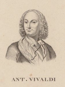 アントニオ・ヴィヴァルディ 1678-1741。 作： Unbekannt
