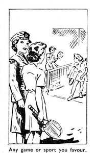 好きなゲームやスポーツ、1940年 作： Unbekannt