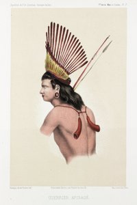 アピナージュの戦士、ブラジル、1843-1847年頃 作： Unbekannt