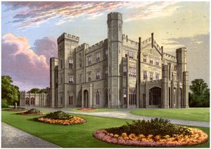フォスター家の家であるシュロップシャー州ブリッジノースの近くにあるApley Park、c1880 作： Unbekannt