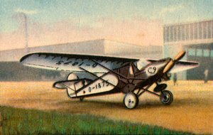 アラドL IIa飛行機、1932年。 作： Unbekannt
