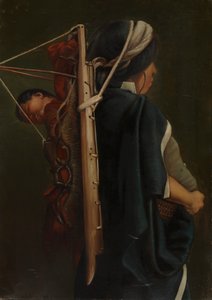 アラウカニアの女性、カリフォルニア州。 1890-1892。 作： Unbekannt