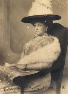 オーストリア1867-1944大公マリアジョセフア、ザクセンの王女、1913年。 作： Unbekannt