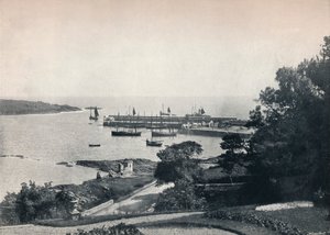 アードグラス-港の概観、1895 作： Unbekannt