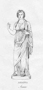 アリアンナアリアン、c1850 作： Unbekannt