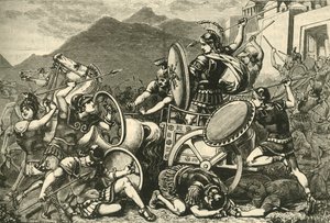 アリストメネスがエイラから抜け出す道、1890年。