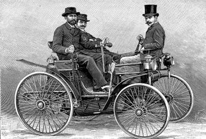 アルマンプゴット最初の自動車、1890