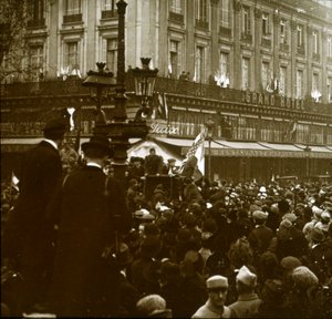 休戦、パリ、1918