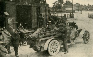 陸軍郵便局、第一次世界大戦、c1915、c1920。 作： Unbekannt