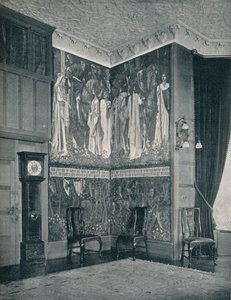 スタンモアホールでのアラスのタペストリー、1898-9 作： Unbekannt