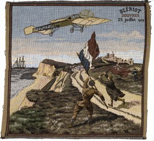 ルイ・ブレリオがイギリスのドーバーに到着（1909年7月25日 作： Unbekannt