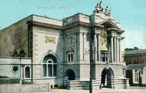 アートギャラリー、ブリストル、1915年。 作： Unbekannt