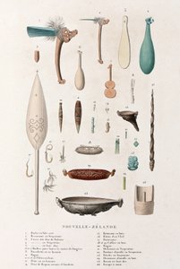 ニュージーランドの工芸品 作： Unbekannt