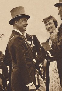 アスコット、1935年6月-エドワード王、その後プリンスオブウェールズ、シンプソン夫人、1937年 作： Unbekannt