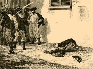 カウントフランツフィリップフォンランベルク、ブダペスト、ハンガリーの暗殺、1848年c1890。 作： Unbekannt