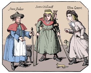 ベルボアの魔女の仲間 作： Unbekannt