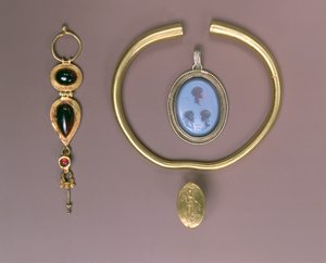 紀元前4世紀〜17世紀のギリシャとローマのジュエリーの品揃え 作： Unbekannt