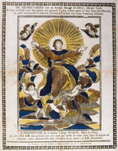 19世紀の聖母マリアの被昇天 作： Unbekannt