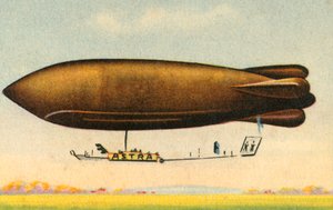 アストラアジュバントロイ飛行船、1911年、1932年。 作： Unbekannt