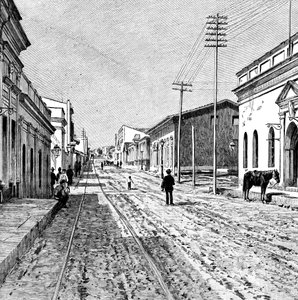 アスンシオン、パラグアイ、1895 作： Unbekannt