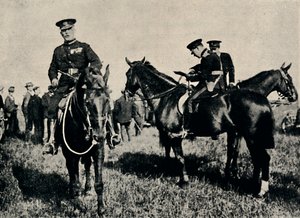 軍事演習、1916年、1945年。 作： Unbekannt