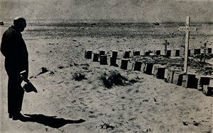 エジプトの戦場墓地で、1942年、1945年。 作： Unbekannt