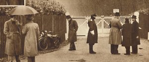 ゲートで、ベルヴェデーレ砦、1936 1937 作： Unbekannt