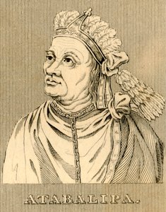 アタバリパ、c1502-1533、1830。 作： Unbekannt