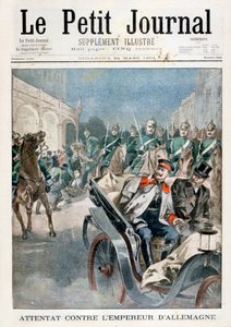 ドイツ皇帝への攻撃、1901 作： Unbekannt