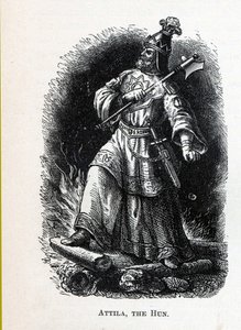 アティラ・ザ・フン、1882 作： Unbekannt