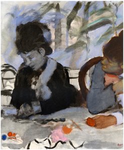 Au Cafe、c1877-1880 1958 作： Unbekannt