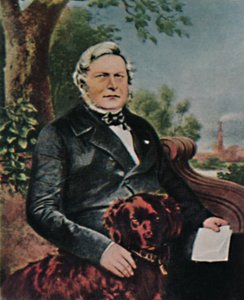 アウグストボルシグ1804-1854。 -クルーガーによる絵画、1934年。