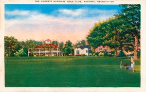 オーガスタナショナルゴルフクラブハウス、c1935 作： Unbekannt