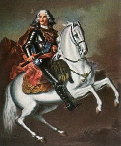 アウグストゥス2世、1718年、1936年。 作： Unbekannt