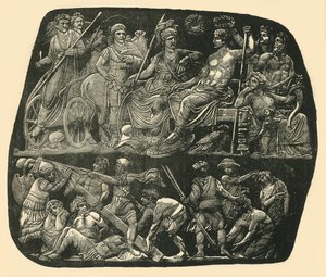 アウグストゥスとリヴィア、1890。 作： Unbekannt