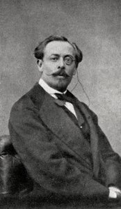 Aurelien Scholl、フランスの作家およびジャーナリスト、1868年 作： Unbekannt