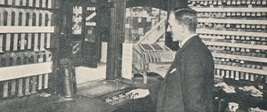 ウェストミンスターの自動切符と両替機、1926 作： Unbekannt