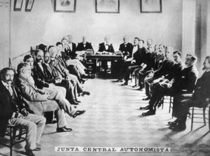 オートノミストパーティー、c1920s 作： Unbekannt